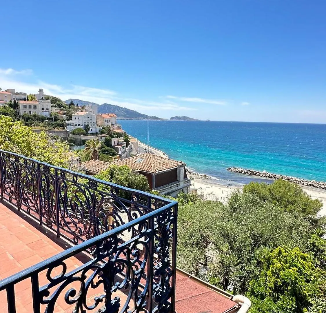 Villa Valentine, Vue Panoramique Sur La Mer Et Les Iles, Corniche Kennedy, Μασσαλία